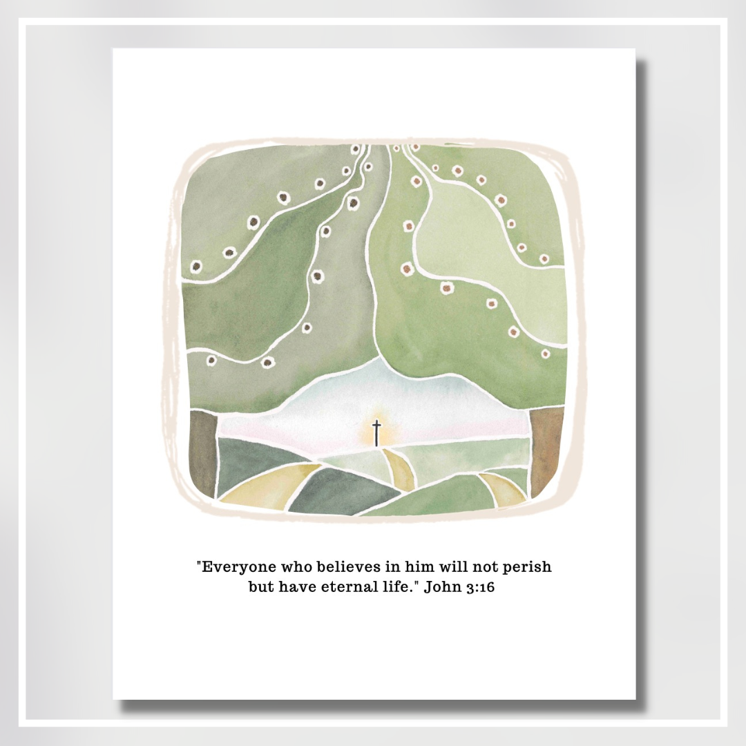 8" x 10" Watercolor Print Shannon Popkin